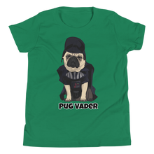 Load image into Gallery viewer, Youth Pug Vader Shirt